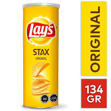 Papas Lays Stax/Original 134g